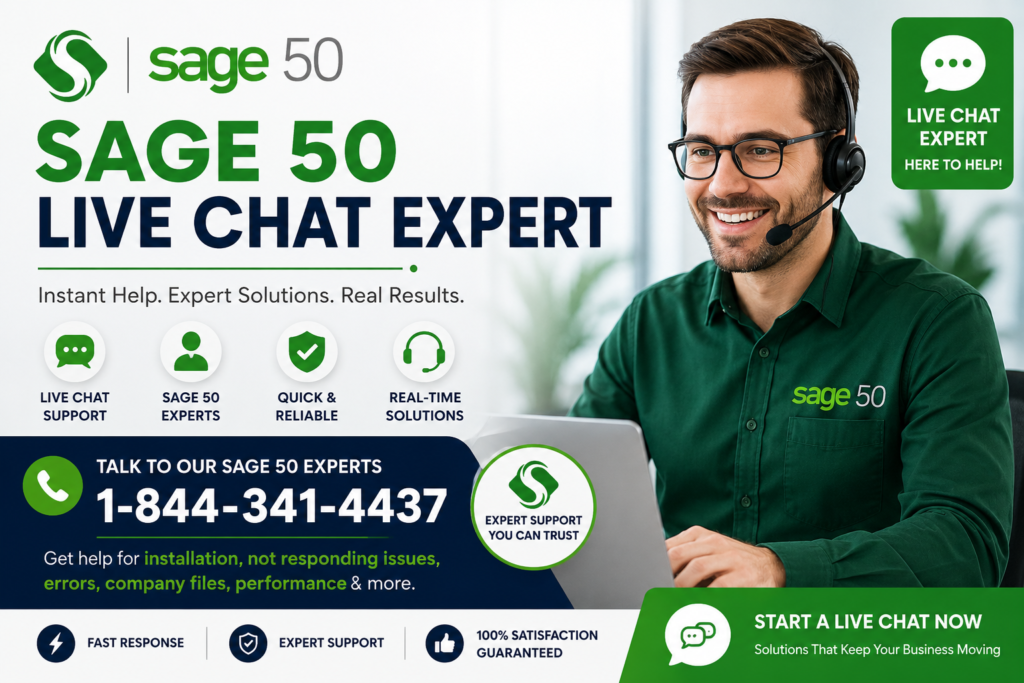 Everything You Need to Know About How to Talk to a Sage 50 Live Chat Expert