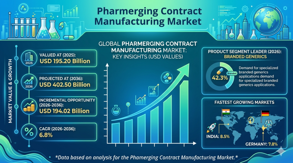 Pharmerging Contract Manufacturing Market Forecast 2026–2036: Market Expansion Driven by Regulatory Compliance