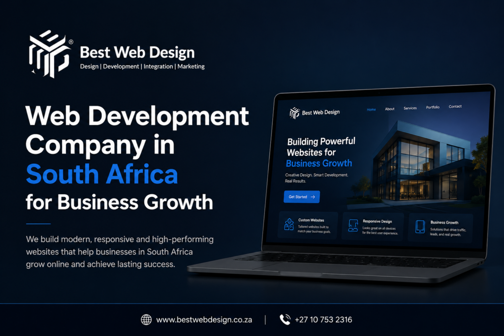 How a Web Development Company in South Africa Can Drive Real Business Growth