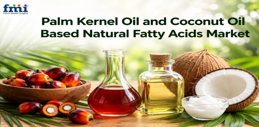 Palm Kernel Oil and Coconut Oil Based Natural Fatty Acids Market to Reach USD 13.63 Billion by 2036