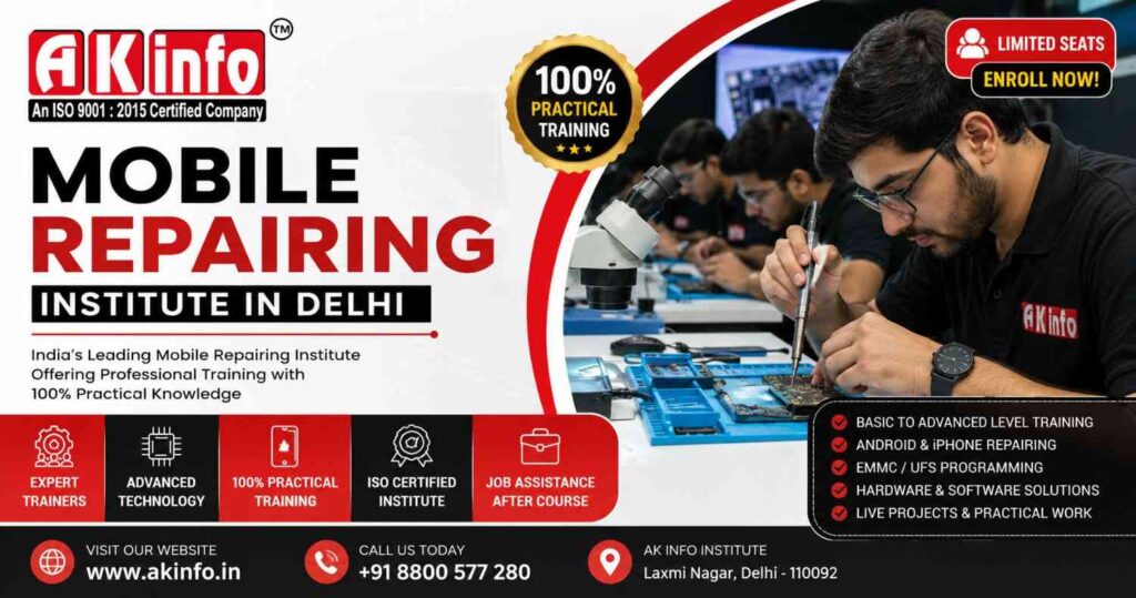 How to Compare Different Mobile Repairing Institute in Delhi