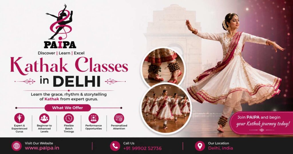 How Do Kathak Classes in Delhi Improve Dance Techniques Fast
