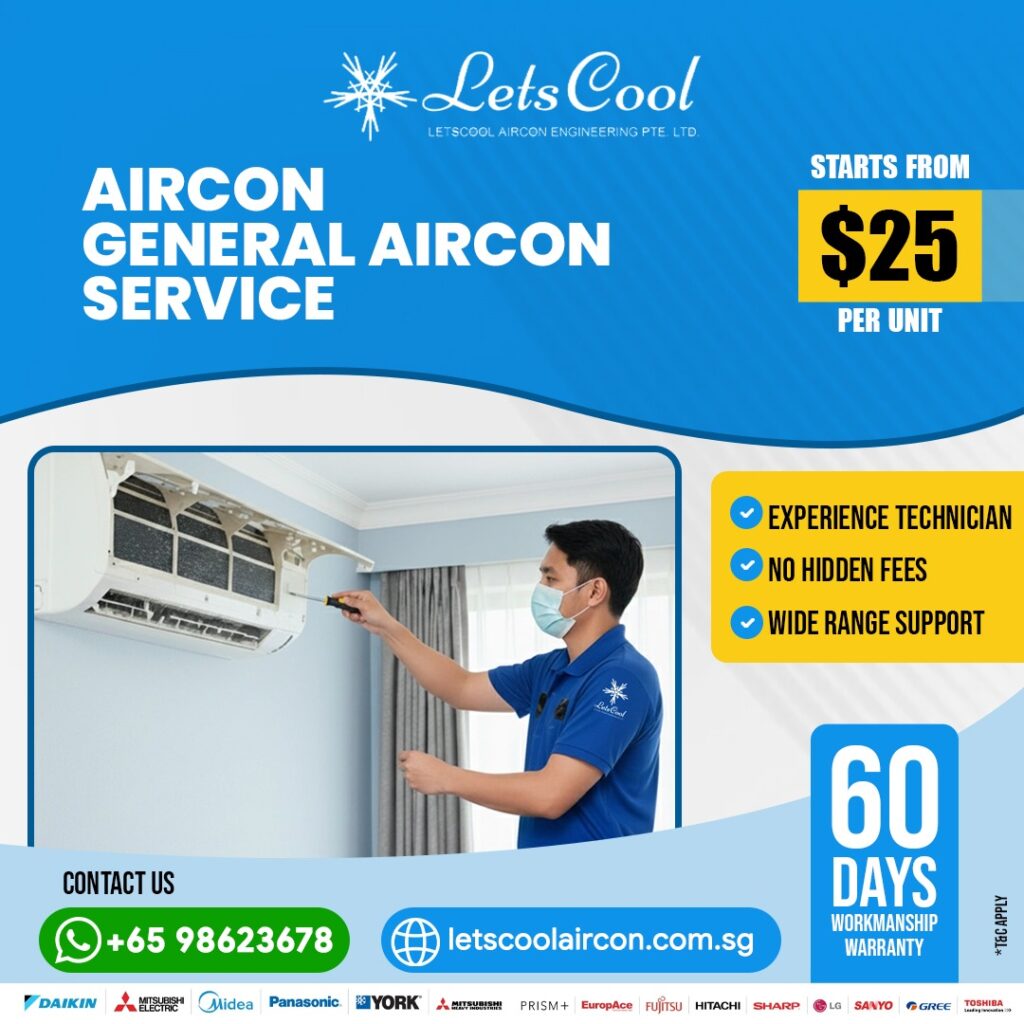 What Is Included in Aircon General Service?