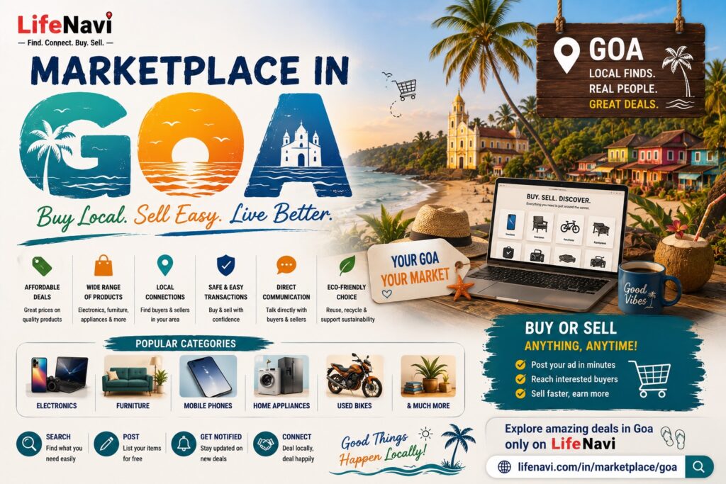 Marketplace in Goa: A Way to Buy and Sell Locally | LifeNavi