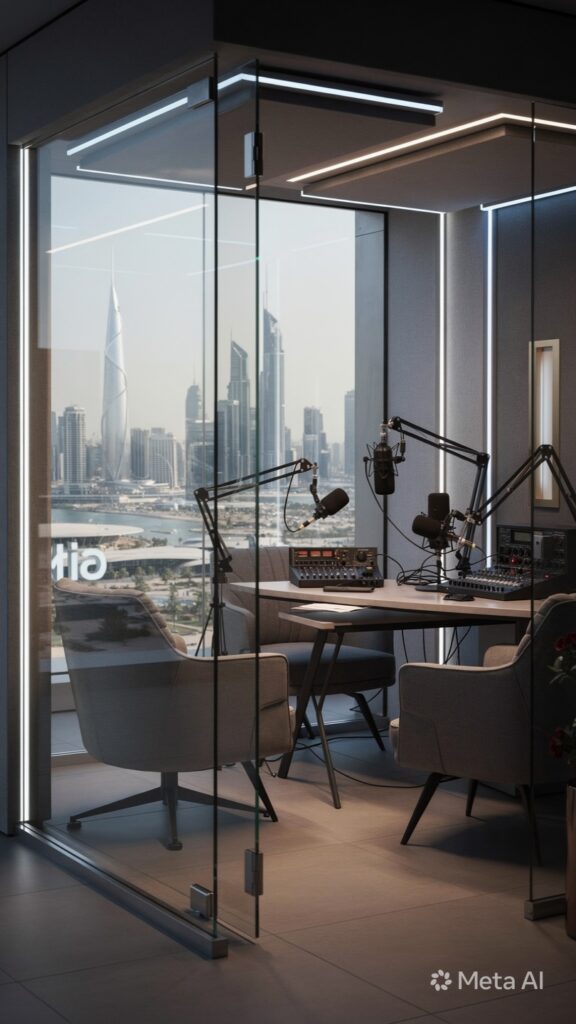 What I Wish I Knew Before Booking My First Podcast Room Dubai