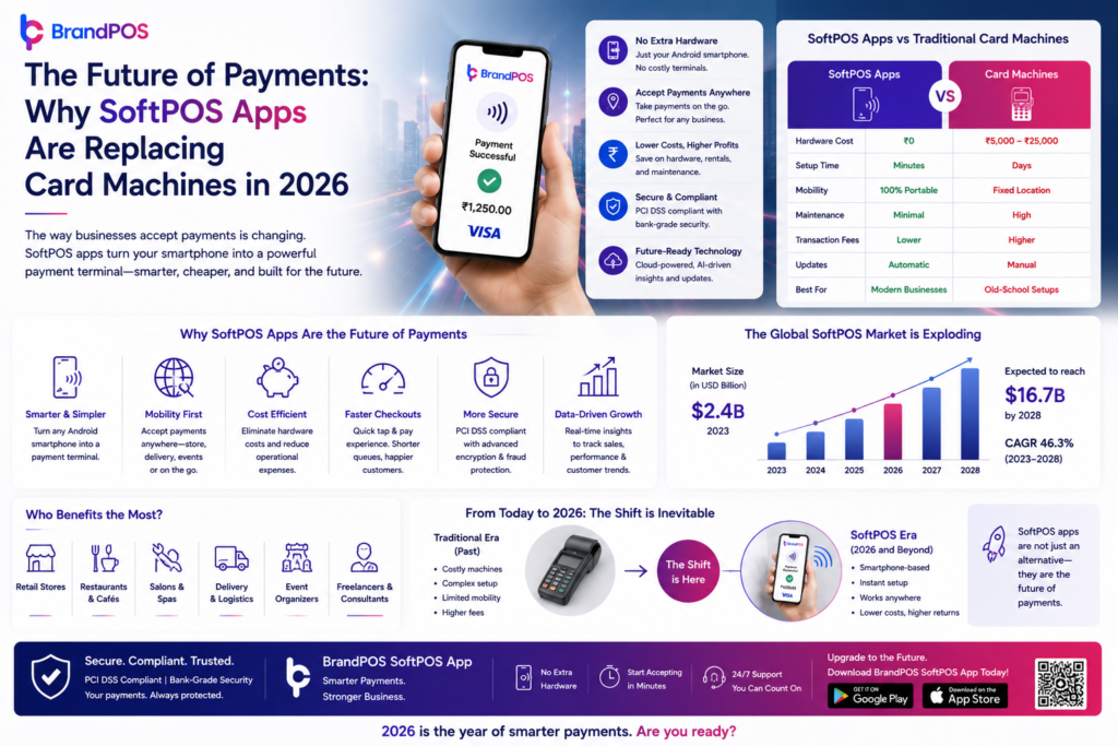 The Future of Payments: Why SoftPOS Apps Are Replacing Card Machines in 2026