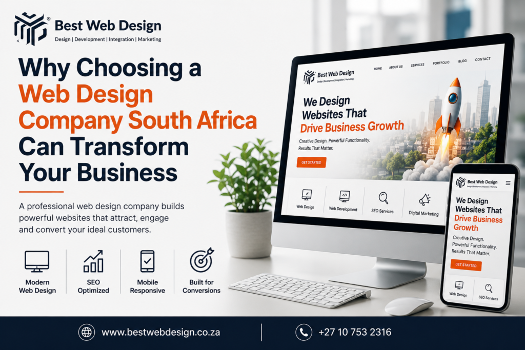 Why Choosing a Web Design Company South Africa Can Transform Your Business