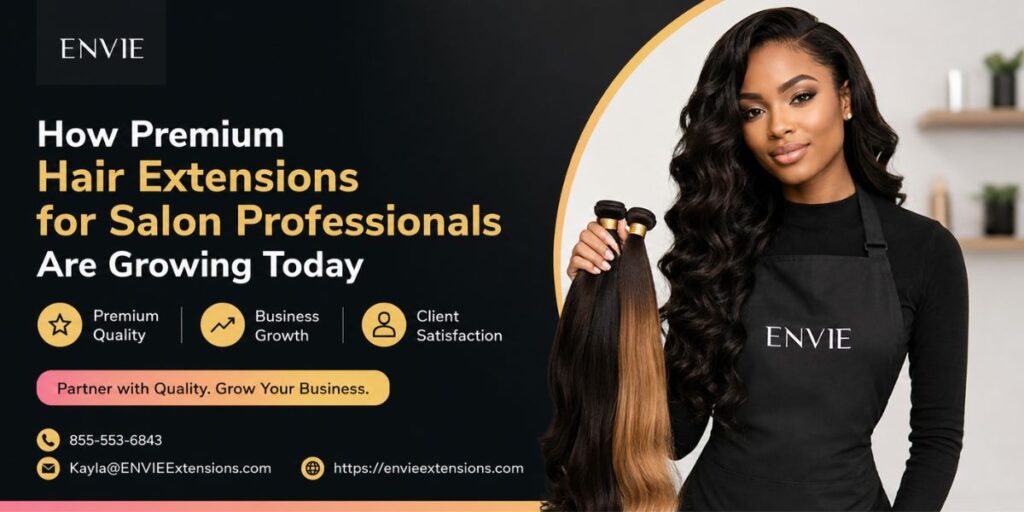 How Premium Hair Extensions for Salon Professionals Are Growing Today