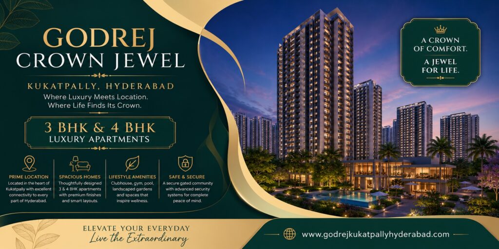 Godrej Crown Jewel – Premium Luxury Apartments Designed for Modern Living