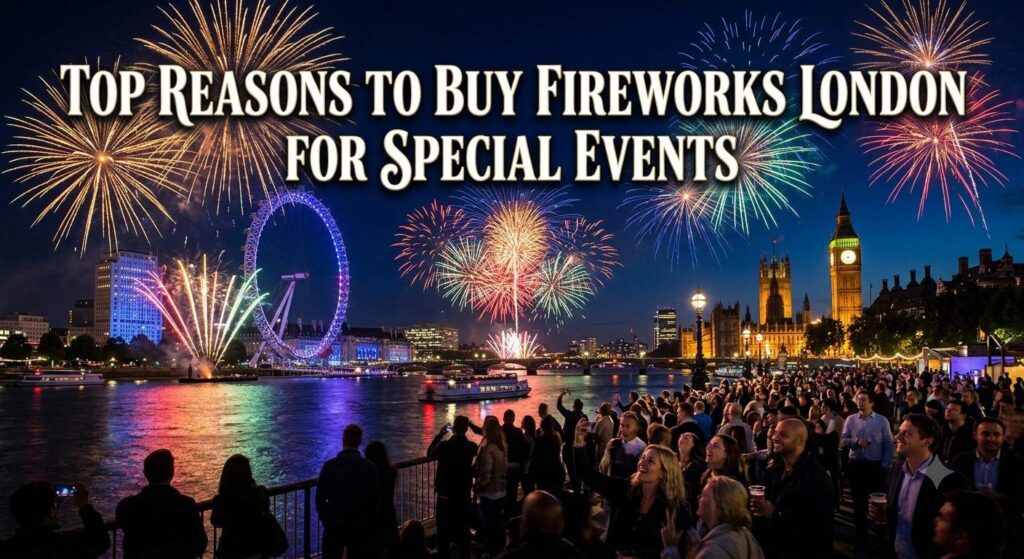 Top Reasons to Buy Fireworks London for Special Events