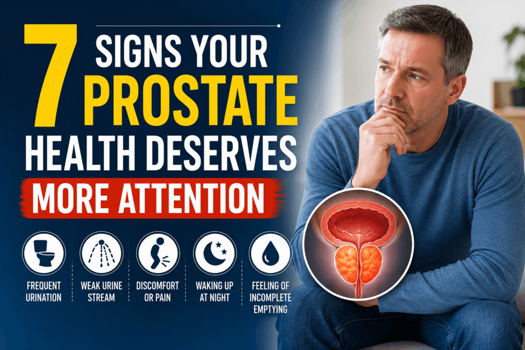 7 Signs Your Prostate Health Deserves More Attention