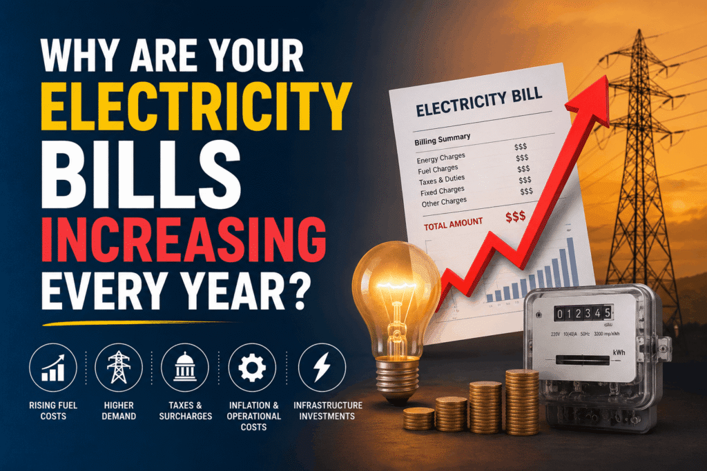 Why Are Your Electricity Bills Increasing Every Year?