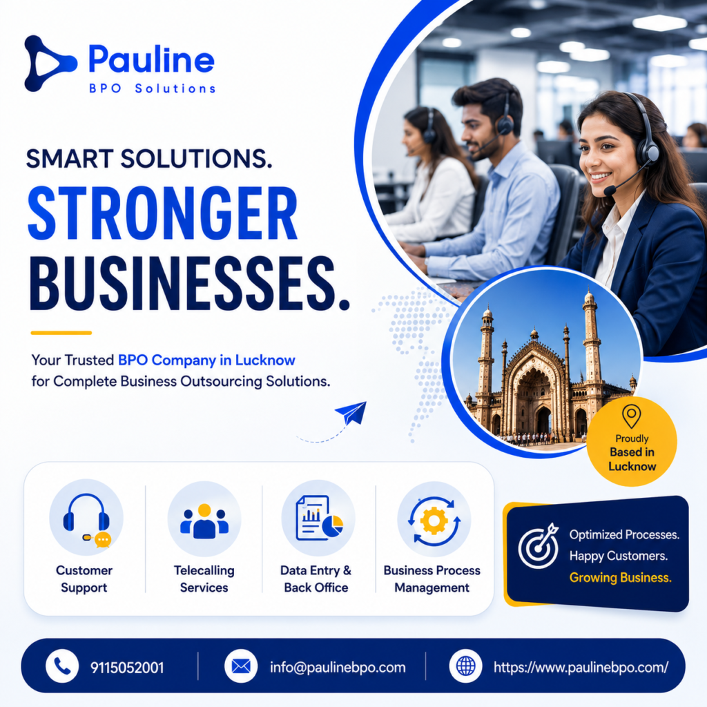 BPO Company in Lucknow: Complete Business Outsourcing Solutions
