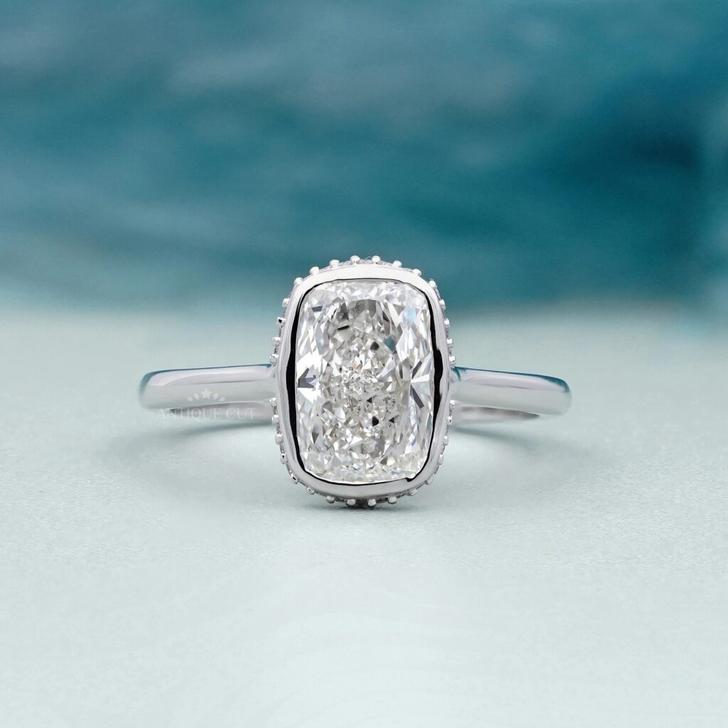 What is an Elongated Cushion Cut Lab Grown Diamond? Complete