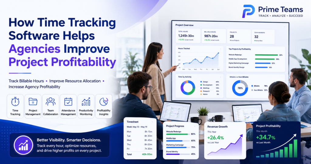How Time Tracking Software Helps Agencies Improve Project Profitability