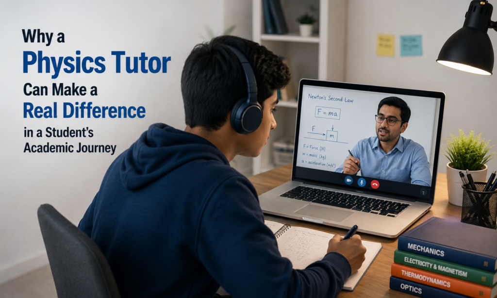 Why a Physics Tutor Can Make a Real Difference in a Student’s Academic Journey