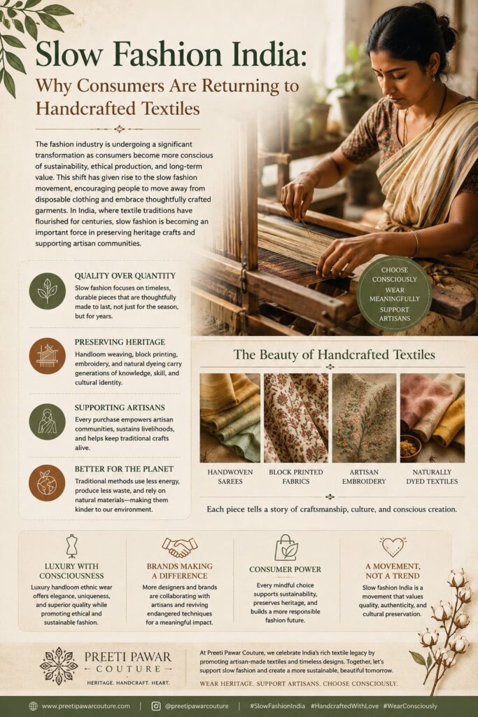 Slow Fashion India: Why Consumers Are Returning to Handcrafted Textiles