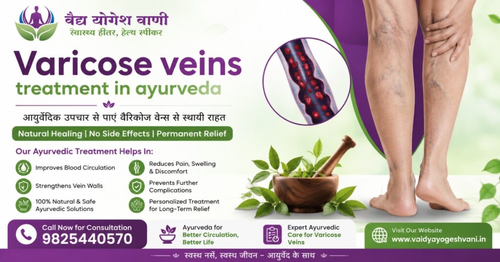 How Does Varicose Veins Treatment in Ayurveda Improve Blood Circulation?