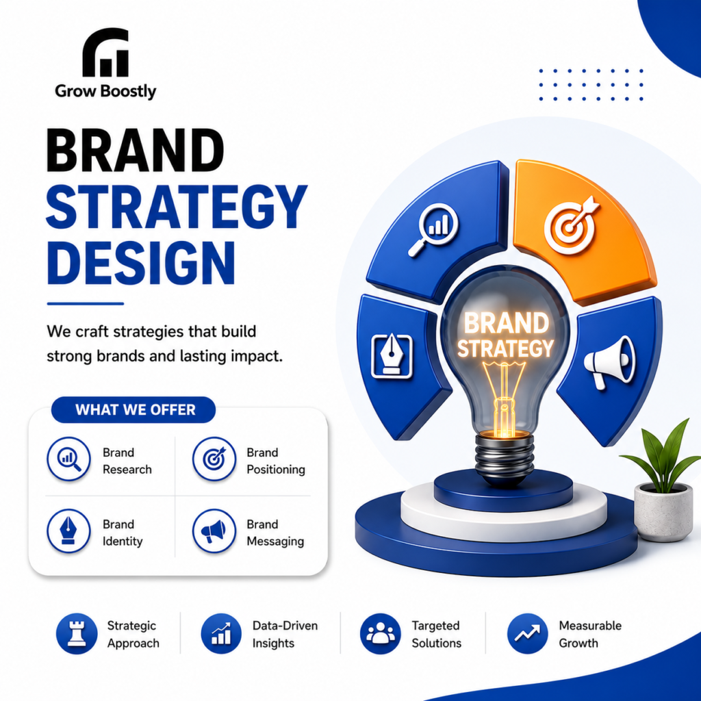 Brand Strategy Design Services: Build a Strong Brand Identity for Long-Term Business Growth