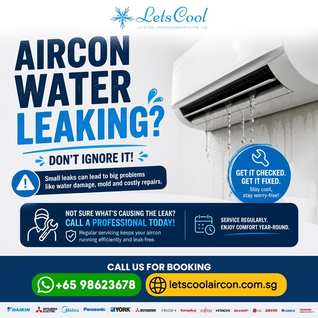 Aircon Water Leaking Repair Guide