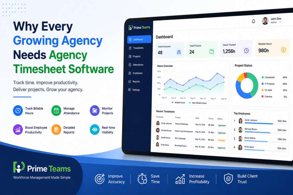 Why Every Growing Agency Needs Agency Timesheet Software