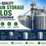 High-Quality Grain Storage Silos for Agricultural and Industrial Applications