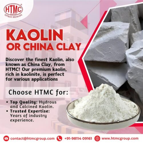 Kaolin Manufacturers, Suppliers & Producers – High-Quality Kaolin by HTMC Group