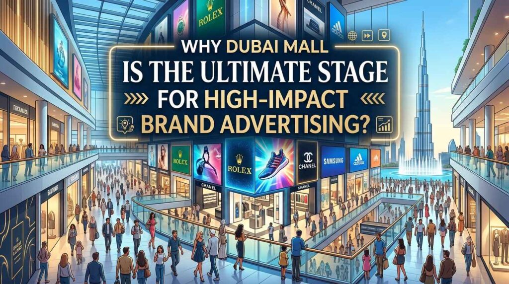 Why Dubai Mall is the Ultimate Stage for High-Impact Brand Advertising?