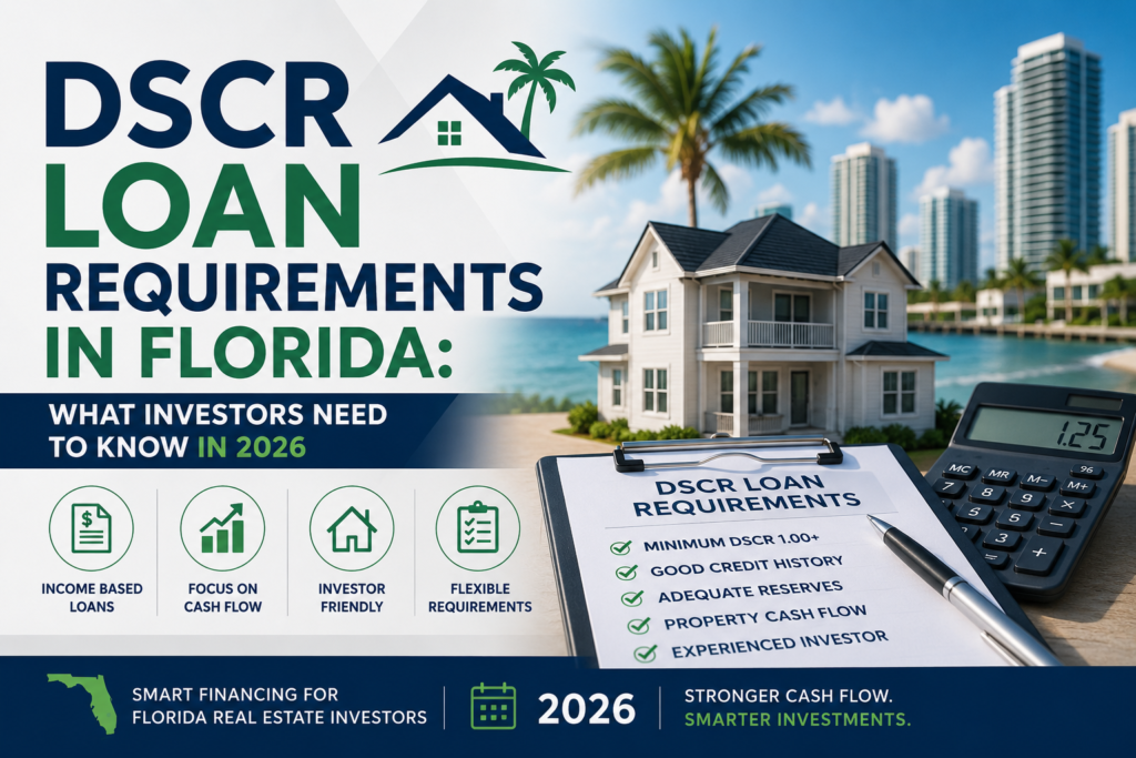 DSCR Loan Requirements in Florida: What Investors Need to Know in 2026