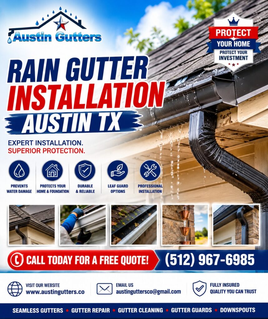 Why Professional Gutter Care Matters for Austin Homes?