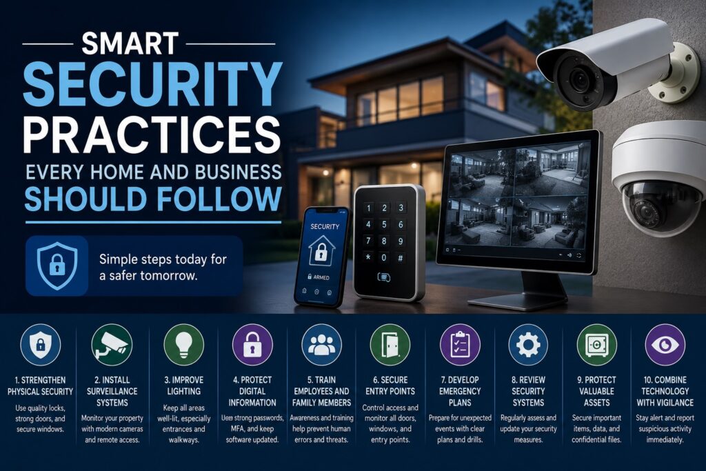 Smart Security Practices Every Home and Business Should Follow
