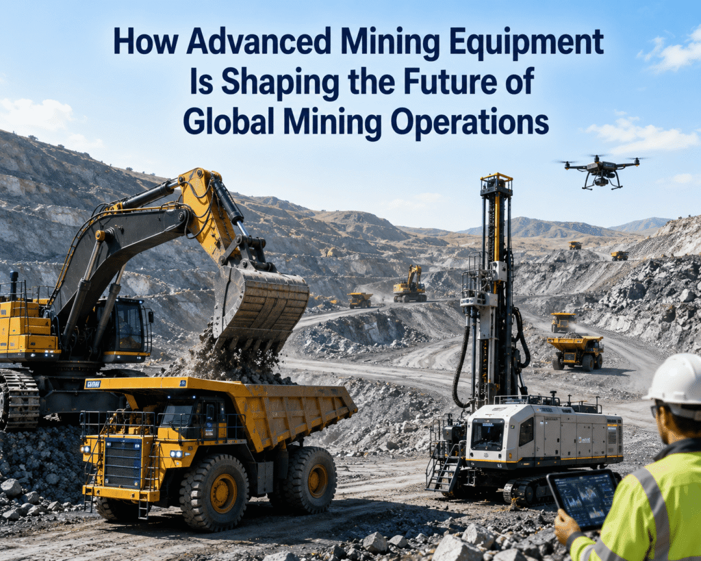 How Advanced Mining Equipment Is Shaping the Future of Global Mining Operations