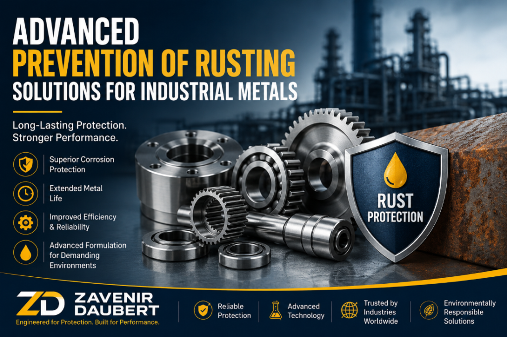 Advanced Prevention of Rusting Solutions for Industrial Metals