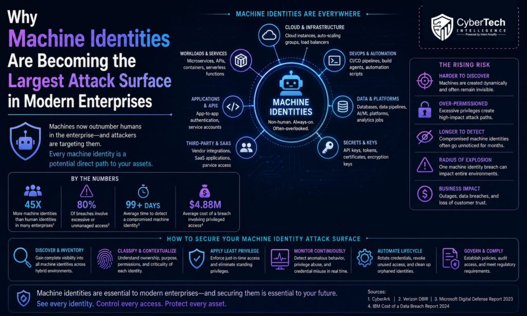 Why Machine Identities Are Becoming the Largest Attack Surface in Modern Enterprises