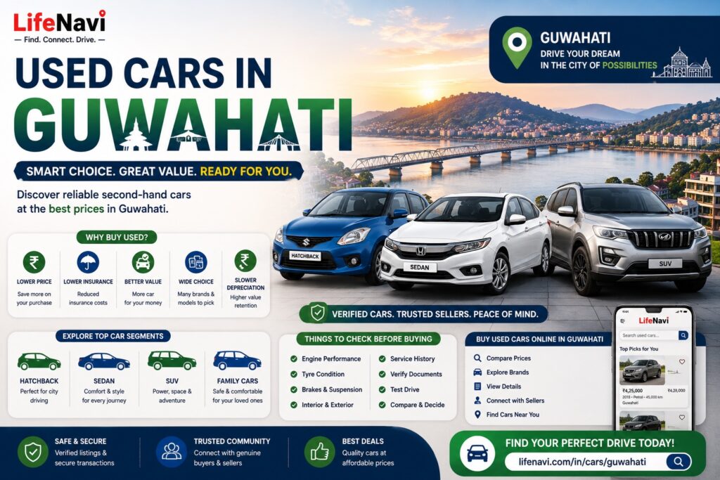 Used Cars in Guwahati | Second-Hand Cars for Sale in Assam | LifeNavi