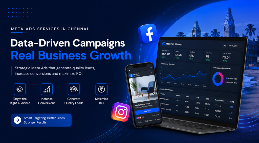 Meta Ads Agency in Chennai: Data-Driven Campaigns That Deliver Real Business Growth