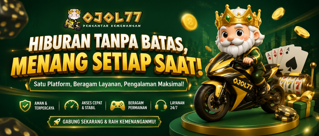 Ojol77: Platform Hiburan Digital Modern dengan Beragam Layanan untuk Pengalaman Bermain yang Lebih Menarik