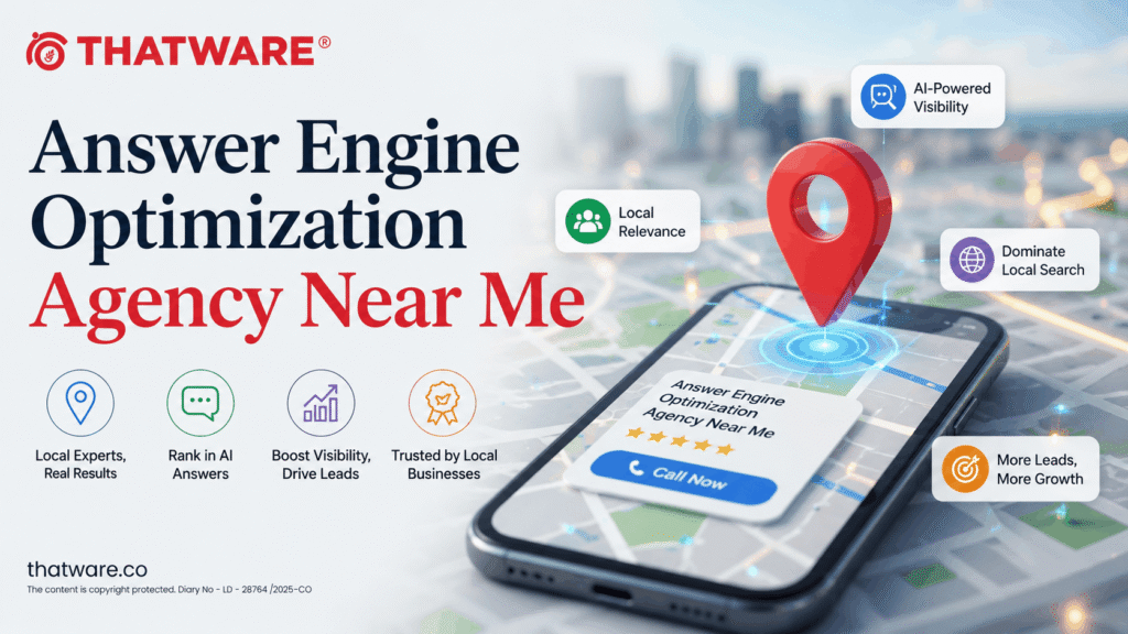 How an Answer Engine Optimization Agency Near Me Can Improve Your Online Visibility