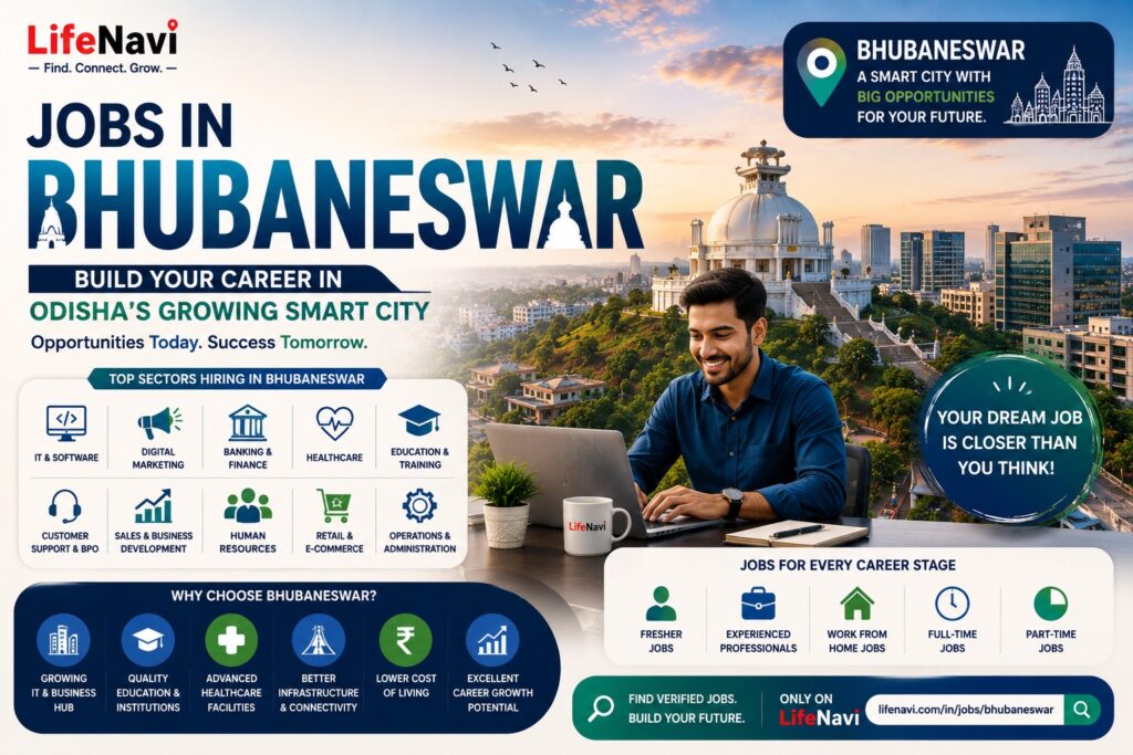 Jobs in Bhubaneswar: Build Your Career in Odisha’s Growing Smart City | LifeNavi