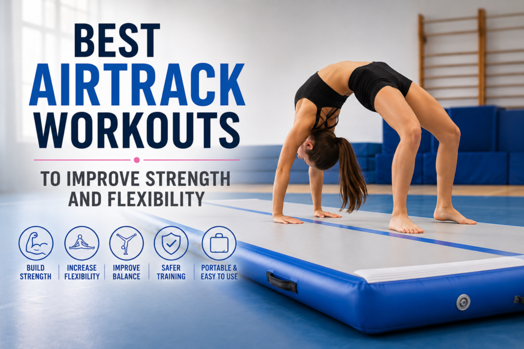 Best Airtrack Workouts to Improve Strength and Flexibility