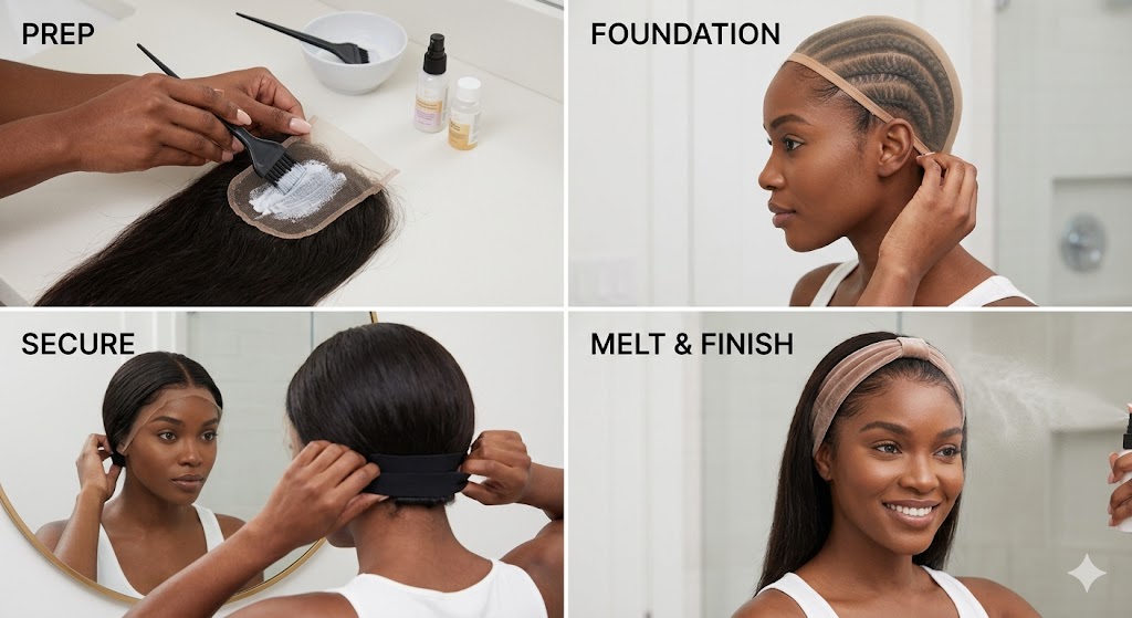 No Glue, No Problem: How to Secure Lace Front Wigs Without Adhesive