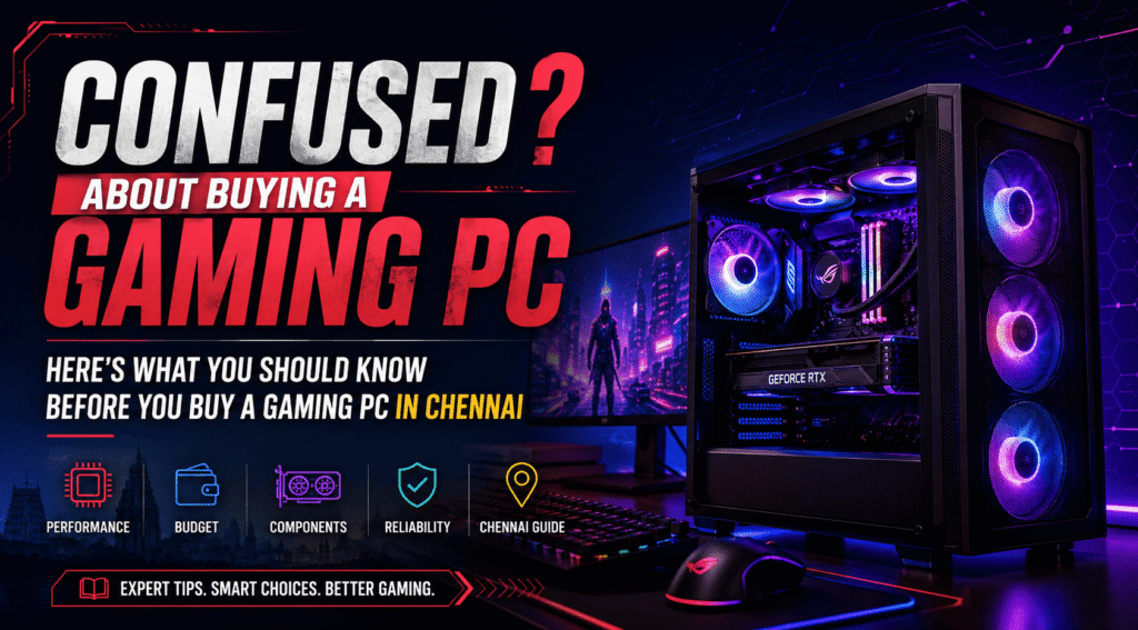 Confused About Buying a Gaming PC? Here’s What You Should Know Before You Buy Gaming PC in Chennai