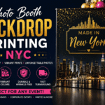 Photo Booth Backdrop Printing NYC