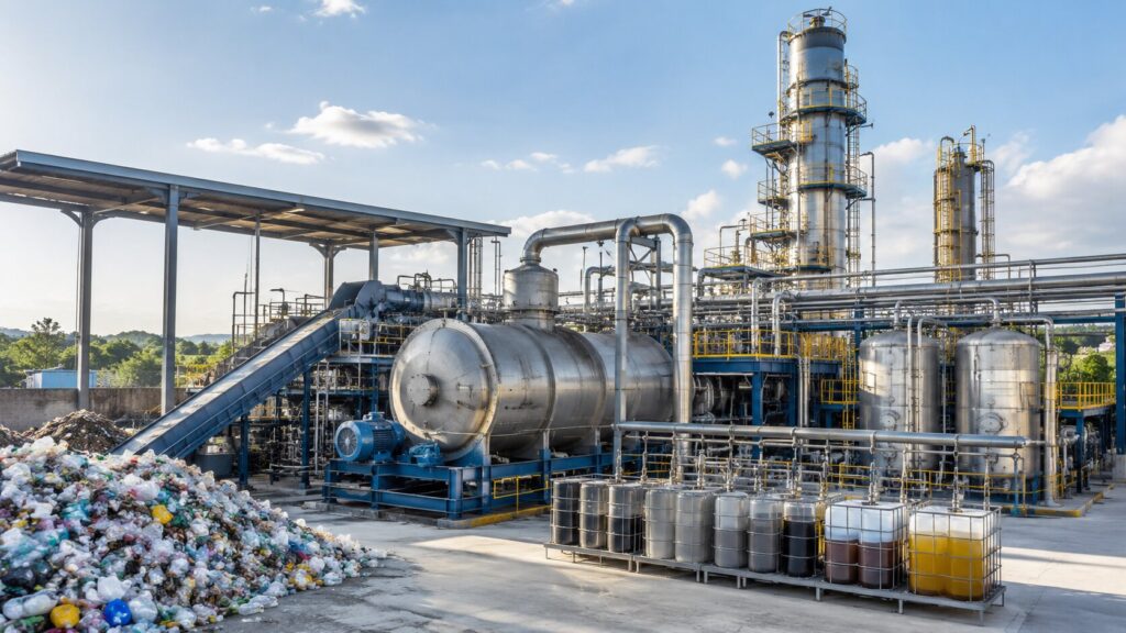 Plastic Pyrolysis Production Plant Cost 2026: Investment, Machinery, and ROI Analysis