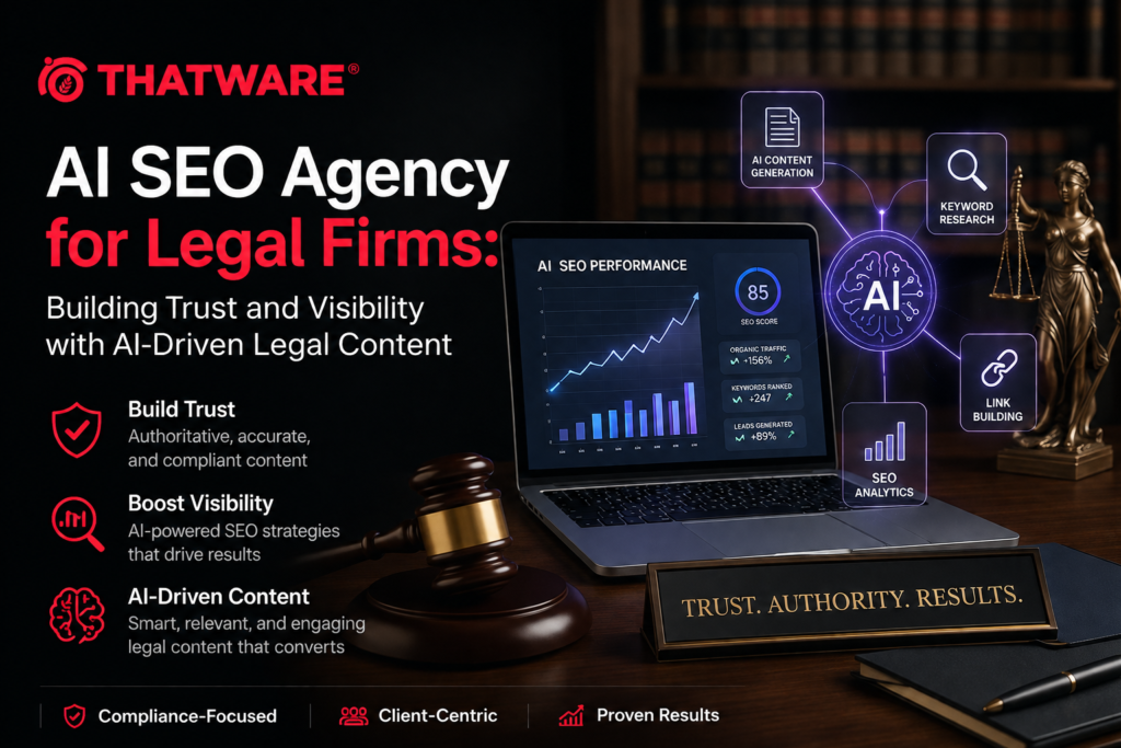 AI SEO Agency for Legal Firms: Building Trust and Visibility with AI-Driven Legal Content
