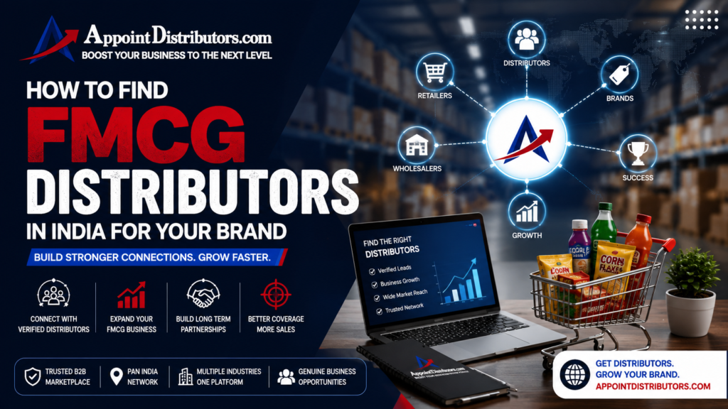 How to Find FMCG Distributors in India for Your Brand – A Complete Guide