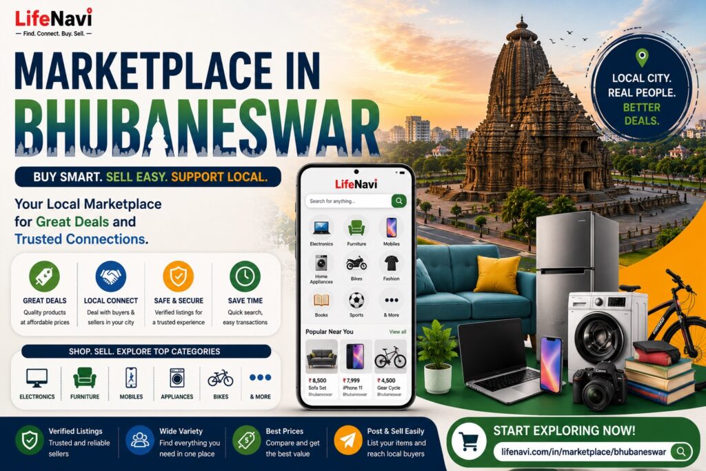 Marketplace in Bhubaneswar: Buy and Sell Locally with Ease | LifeNavi