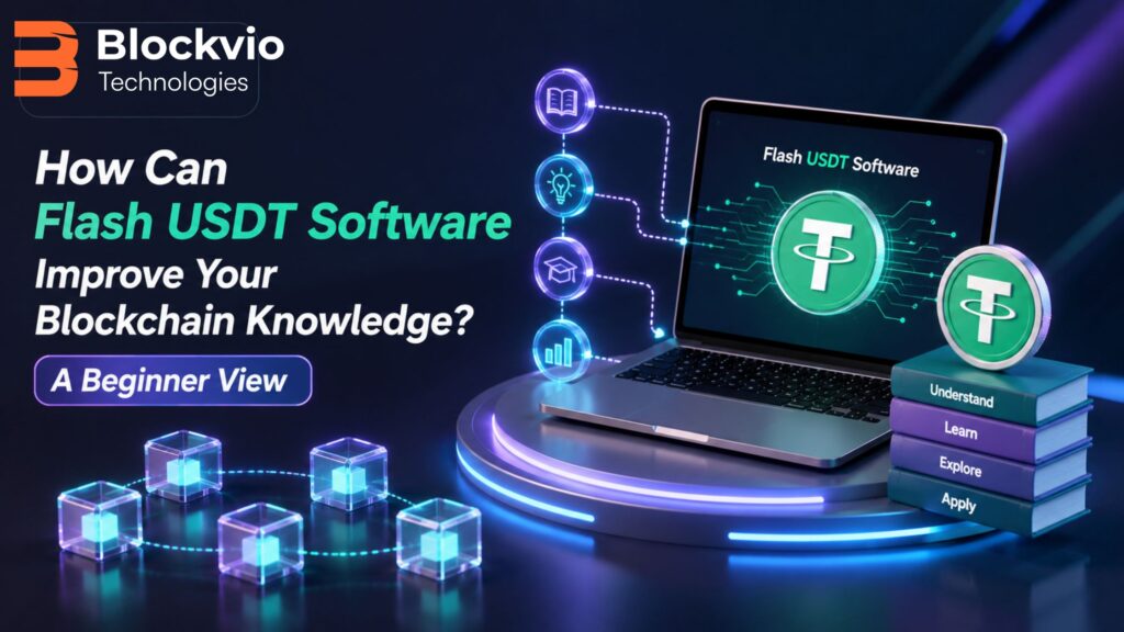 How Can Flash USDT Software Improve Your Blockchain Knowledge? A Beginner View