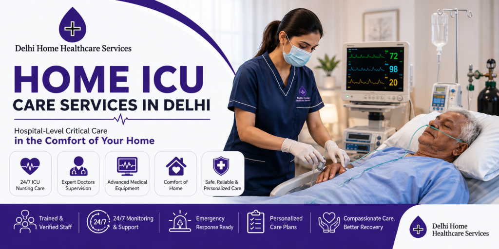 Home ICU Care Services in Delhi: Hospital-Level Critical Care in the Comfort of Your Home