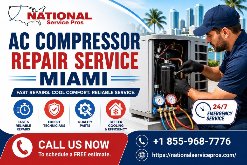 Best AC Compressor Repair Service Miami for Fast Repairs